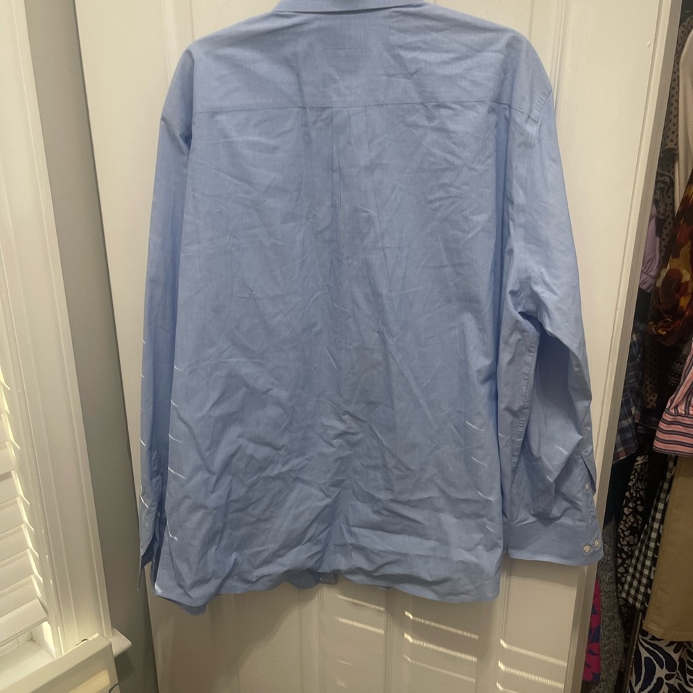 Croft & Barrow Men's Sky Blue Dress Shirt - Picture 10 of 14